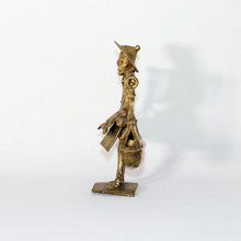 Charger l&#39;image dans la galerie, Statuette Homme Africain - Porteur - Bronze
